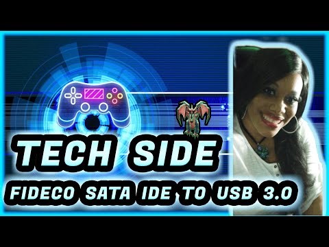 Tech Side | FIDECO SATA/IDE to USB 3.0 Adapter 🐲