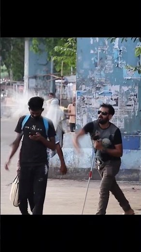 Water Balloons Prank in Public 😂 #shorts #prank