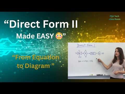 Direct Form II Structure Explained in 5 Min 🚀