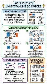DC Motor - IGCSE Physics #physics #dc #dcmotor #igcse