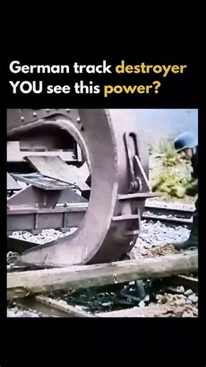 Mac Salt Tech& AI on Instagram: "German forces in 1944 Italy retreat destroyed railways with Schwellenpflug track plows ripping sleepers and rails in minutes to slow Allied advances. This scorched earth strategy part of Gustav Line defense disrupted troop supplies in mountainous terrain forcing Allies to repair under fire. Viewers feel pure awe at the desperation technology that bought time for retreating Wehrmacht during Italian Campaign. Would you use Schwellenpflug in modern war? Credits: @Vi