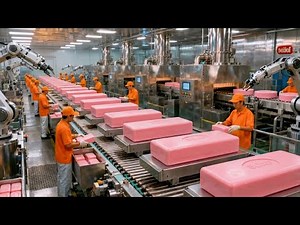 Inside a Modern Soap Factory : How Soap Is Made in Factories (Full Process )