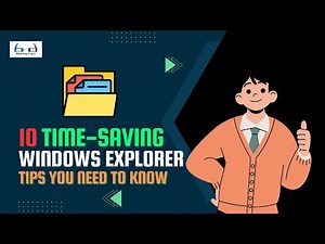 10 Time-Saving Windows Explorer Tips You Need to Know | English Tutorial | Waqas Ramzan