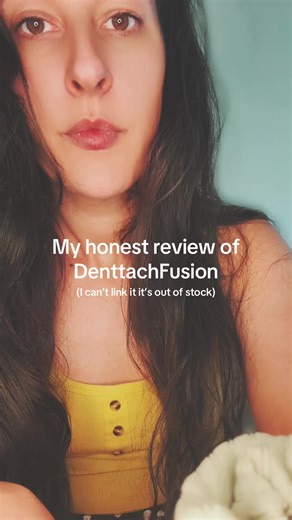 @Denttach you released some really wonderful products with this launch and I can not thank you enough for letting me try them. Fusion wasn’t my favorite of the three but still a sold adhesive if you’re looking for strong hold and no taste #denttach #dentureproducts #dentures #denturegang #dentureadhesive