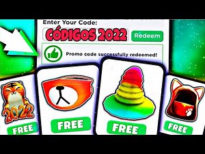 TODOS OS PROMOCODES DISPONIVEIS DO R0BL0X 2022
