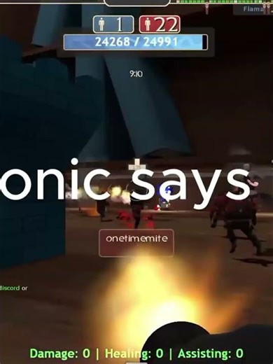 Sonic Boss Goes Savage in TF2 Freak Fortress 💥 #tf2 #tf2gameplay #teamfortress2