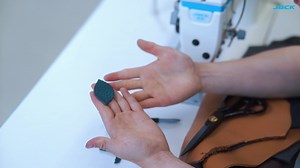 🥳🥳Look!Look! Use jack A.M.H machine to sew cowhide,leather,straw rope into clothes👏👏👏 #jacksewingmachine | Jack Technology Co., Ltd