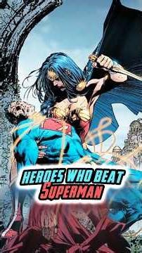 Who Can Beat Superman Without Kryptonite?! 😱🔥 #shorts