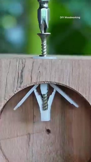 The Secret To using Plastics Anchors That People Know #woodworking #diy #woodworkingtutoral #skills | Artisan Sawdust