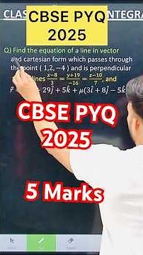 Q) Find the equation of a line in vector and cartesian form which passes through the point ( 1,2,−4