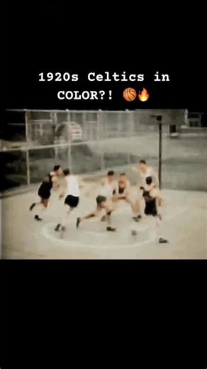 1920s Celtics in COLOR?! 🏀🔥 Rare Footage