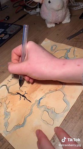 Hi everyone! Just a quick guide on making a fantasy map. This is one of my favourite a activities. I first saw this idea on Pinterest and I thought I’d share it with you all. Stay safe and look after yourself 💖💖 #art #gcseart #alevelart #sketchbook #fyp #foryou #howto #diy #drawing #journalling #painting #selfcare