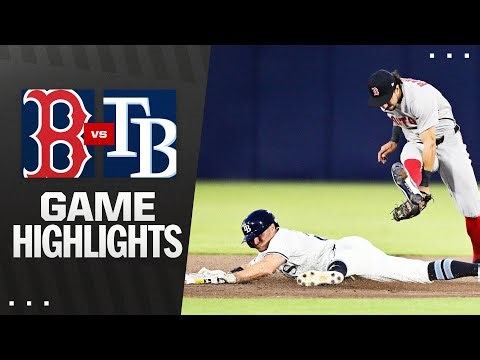 Red Sox vs. Rays Game Highlights (4/14/25) | MLB Highlights
