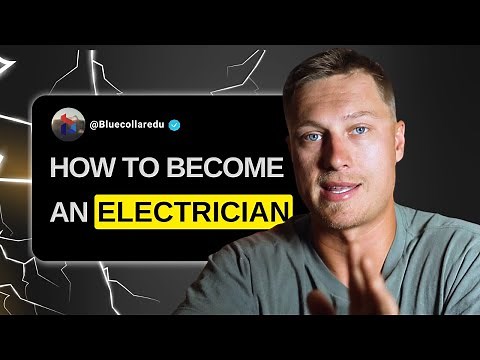 FOLLOW THESE 6 STEPS to Become an Electrician in 11 mins