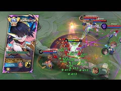 Even if you get ganged up on, Ruby Builds Full Spell Vamp