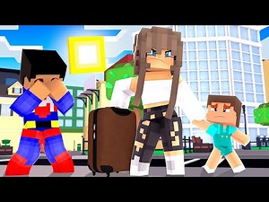 MI FAMILIA ME ABANDONA EN MINECRAFT TROLL 😭