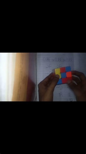 How To make amazing pattern on 3*3 Rubik's cube with awesome trick #shortsfeed #shorts