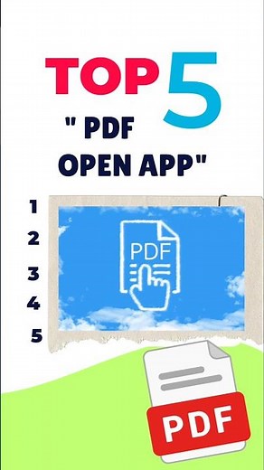 Top 5 PDF Reader Apps FREE | Best Pdf Editor Apps 2026 🔥