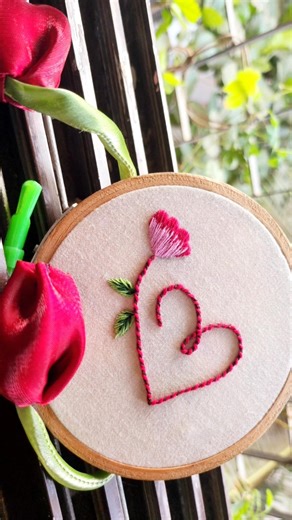 Embroidery stitches//Needle&Embroidery//short