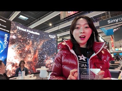 EXCO Vision ISE 2026 Best of Show Zeus, XR LED volume + narrow-pitch rental, concave/convex stage