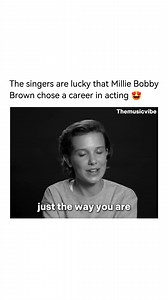 502K views · 7.2K reactions | Millie Bobby Brown is the definition of talent with perfection❤️ Follow my second page Themusicvibe2.0 | Themusicvibe | Facebook