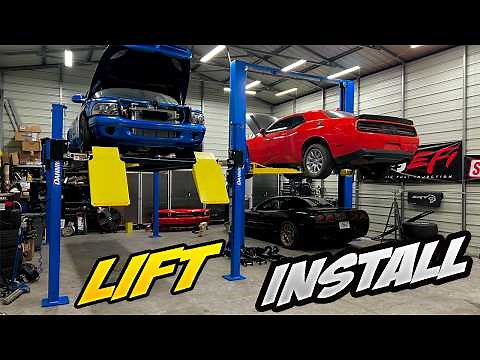 How to Install a 4 post Lift in Garage | Dannmar