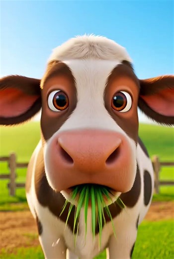 Cow -Animals Learn Colors for Kids-- short story..