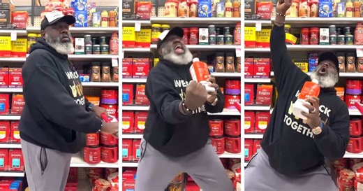 Man Turns Grocery Store Into Dance Floor When His Favorite Song Plays | FaithPot
