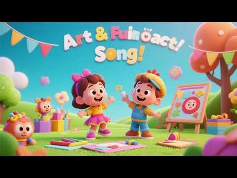 Art & Craft Fun Song 2 🎨✂️🎶 | Creative Activity Song for Kids | Draw, Cut & Paste