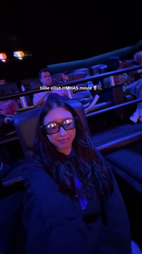 billie eilish hit me hard and soft 3d movie preview!! 💙 #billieeilish #hmhastour #movie