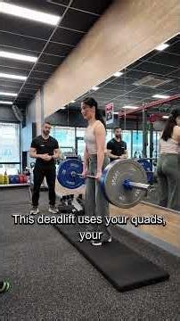 Conventional deadlift vs Romanian deadlift #strength #musclegain #fatloss