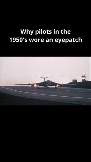 The Mystery Behind Pilots Wearing Eyepatches in the 1950s