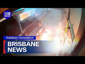 QLD firebombing | Deadline police shooting | Cyclone watch | 9News Queensland | Tuesday March 3