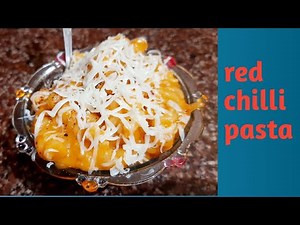 Red chilli pasta /quick nd easy recipe 😍