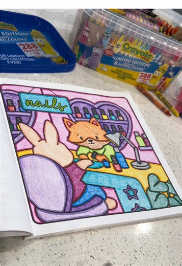 Coloring Fun with Crayola Crayons