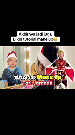Tutorial Make Up Tari Jaranan untuk Anak