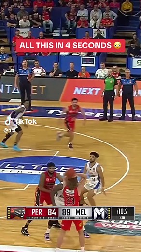Perth Wildcats: 4 Seconds of Unreal Basketball Action