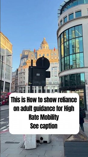 How to Show Reliance on Adult Guidance for High Rate Mobility