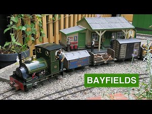 Summer 2022 On The Bayfields Light Railway - A 16mm Scale Garden Railway