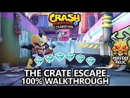 Crash Bandicoot 4 - 100% Walkthrough - The Crate Escape - All Gems Perfect Relic