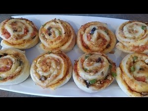 How to make Pizza Pinwheels at Home.