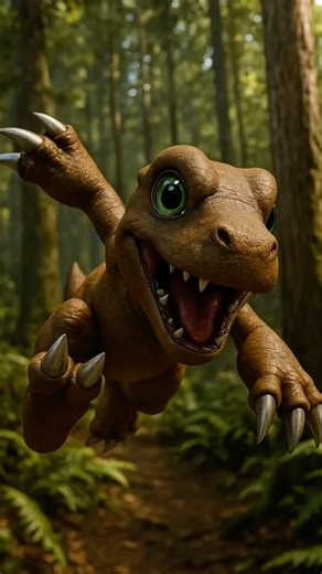 IF Evolution｜Forest Agumon (Brown) — The Flame-less Adaptation#digimon #數碼寶貝 #agumon #if #realistic
