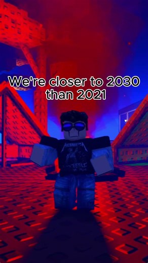We're closer to 2030 than 2021 #roblox #dance #sad #tiktok