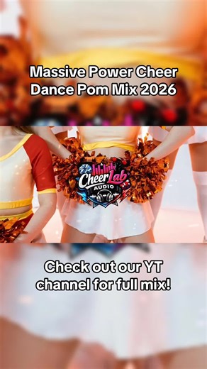 Massive Power Cheer Dance Pom Mix for 2026