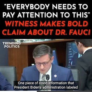 103K views · 3.1K reactions | Fauci's house of cards is collapsing! | Trending Politics | Facebook