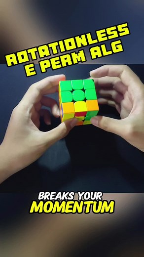 Mastering Rotationless E Perm for Rubik's Cube