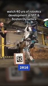 Watch 40 years of robotics development at MIT and Boston Dynamics 🤖🦾🦿 It is mind-blowing 🤯 #ai #robot #machine #MIT #bostondynamics_robots | AI Connects
