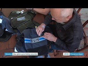 Guerre en Ukraine : un chef d'entreprise reconditionne des gilets pare-balles pour les civils