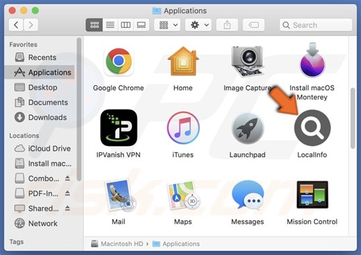 LocalInfo Adware (Mac)
