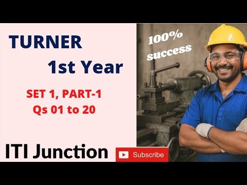 Turner Trade (Set 1 part 1) #itijunction #iti #cbt